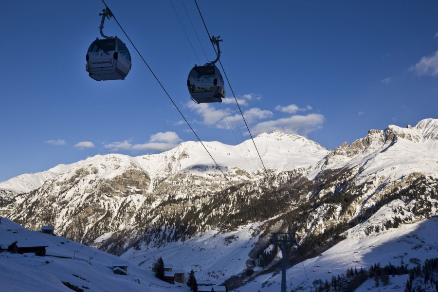 Wintersport Vals - Zwitserland